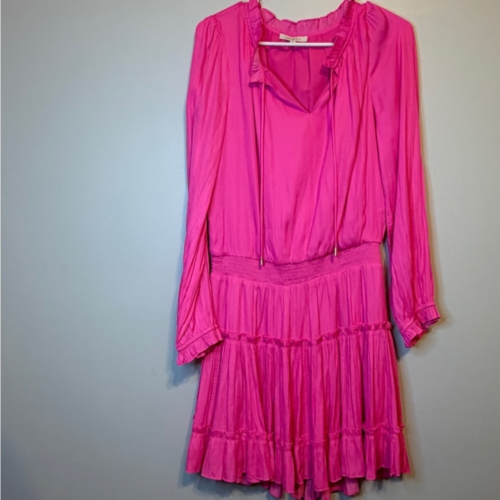 Skies Are Blue Bright Pink Mini Dress